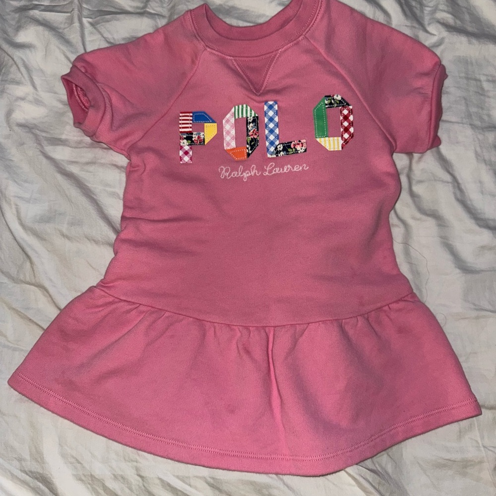 Ralph Lauren Vibrant Pink Polo Dress